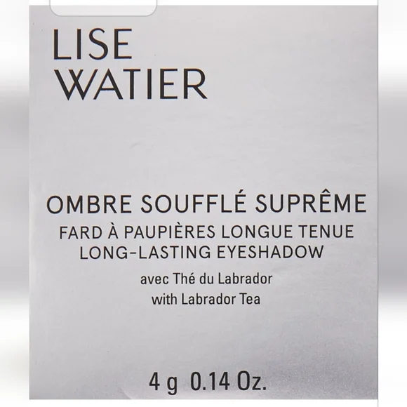 Lise Watier Jet Set Eyeshadow Ombre Suffle Supreme NIB - Picture 3 of 3